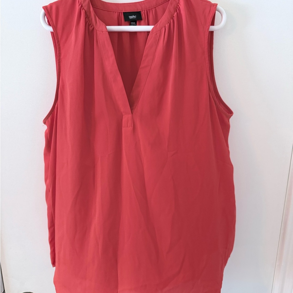 Women's Coral Blouse - XXL